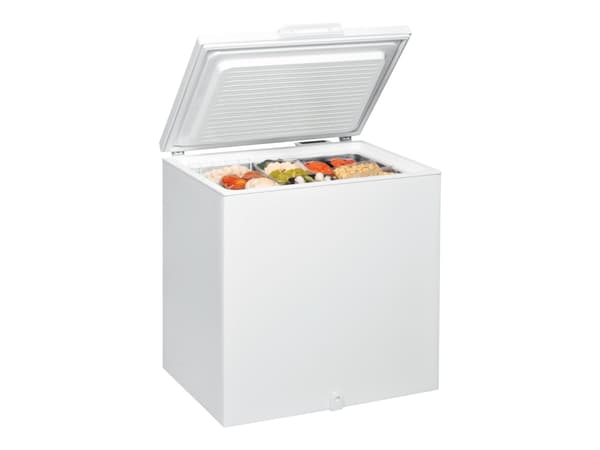 Whirlpool WHS2121 - Sisäänrakennettava pakastin - leveys: 80,6 cm - syvyys: 64,2 cm - korkeus: 86,5 cm - 204 litraa - luokka F - valkoinen