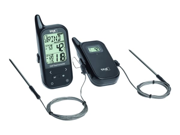TFA Küchen-Chef Twin - Stektermometer - svart