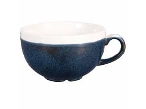 Kop Monochrome Cappucino 34 cl Ø11x6.5 cm Porcelæn Blå,12 stk/krt