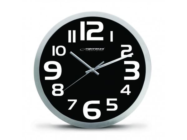 Esperanza ZURICH - Klokke - kvarts - veggmonterbar - 25 cm