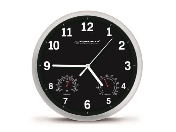 Esperanza LYON - Kello - kvartsikello - seinälle kiinnitettävä - 25 cm