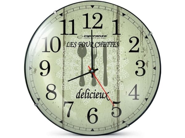 Esperanza PARIS - Klokke - kvarts - veggmonterbar - 30 cm