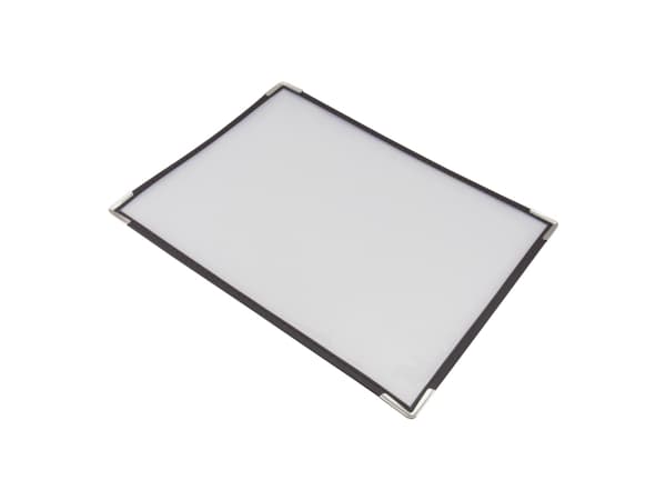 Meny Cardholder Single Securit A4 som visar 2 A4-sidor 3 st Clear