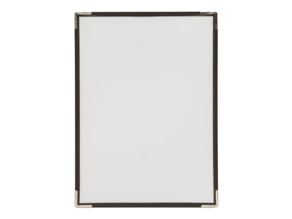 Meny Cardholder Single Securit A4 som visar 2 A4-sidor 3 st Clear