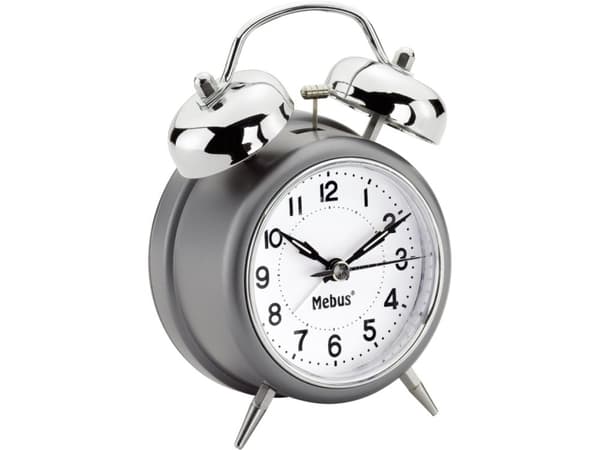 MEBUS - Alarmklokke - kvarts - skrivebord