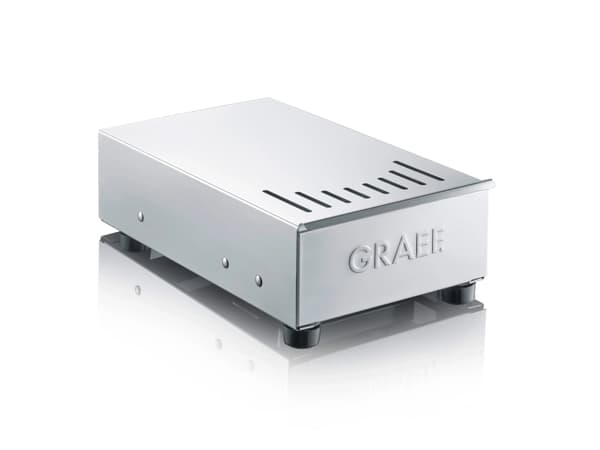 Graef 146446, Kaffesamler, Graef, Kaffeemühle CM 80 (CM 80) Siebträger-Espressomaschine ES 80 (ES 80) Siebträger-Espressomaschine..., Sølv, Rustfritt