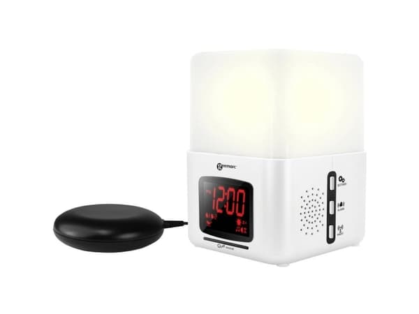 Geemarc JWNS-Light_WH_I Quarz Wecker Weiß (JWNS-Light_WH_I)