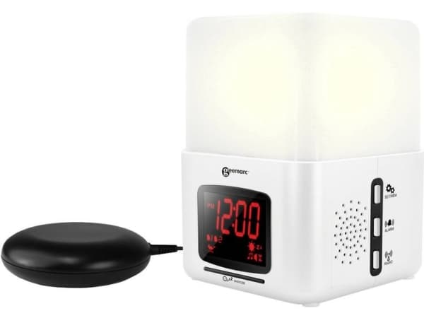 Geemarc JWNS-Light_WH_I Quarz Wecker Weiß (JWNS-Light_WH_I)