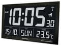 Miniatyrbilde 4 av 5: Technoline WS8007, Digital vekkerklokke, Sort, LCD, AA, 368 mm, 228 mm
