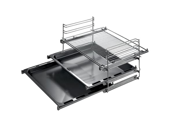 Bosch HEZ438301 - 3 nivåers teleskopiska hyllskenor