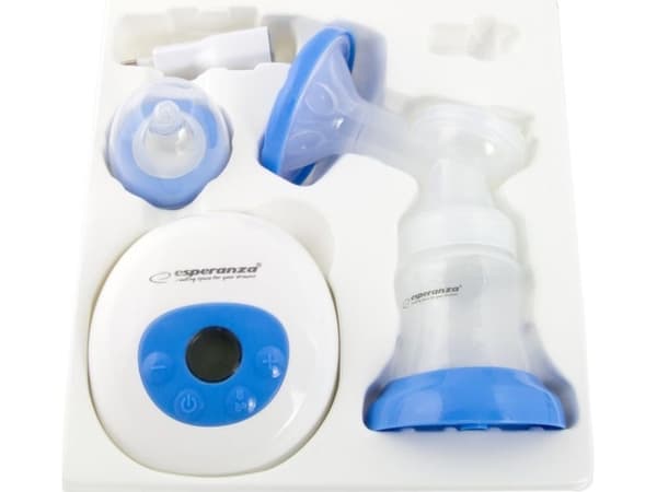 Esperanza BEBITA - Breast pump - trådløs - blå