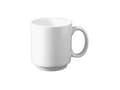Pikkukuva 2 / 2: Kahvallinen muki Superwhite 34 cl Ø8,3x9,6 cm Posliini Valkoinen, 12 kpl/pakkaus