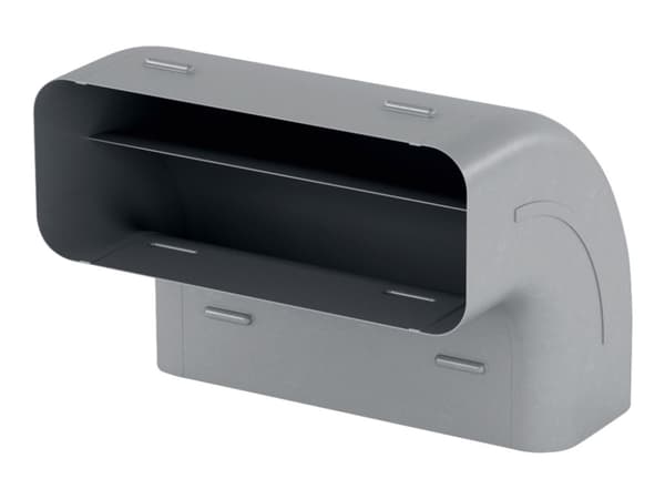 EICO - Duct pipe bend - stål Rustfritt stål