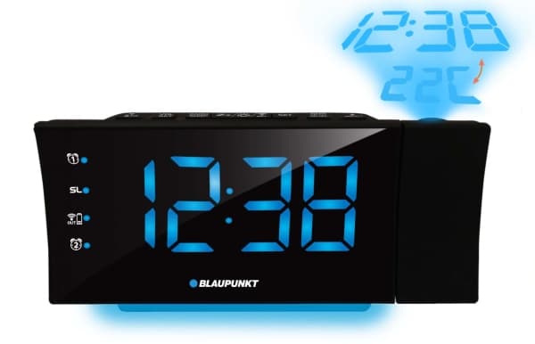Blaupunkt CRP81USB, Digital vekkerklokke, Sort, -20 - 50 °C, FM, Temperatur, Tid, LED