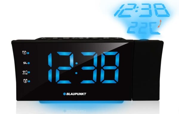 Blaupunkt CRP81USB, Digital vekkerklokke, Sort, -20 - 50 °C, FM, Temperatur, Tid, LED