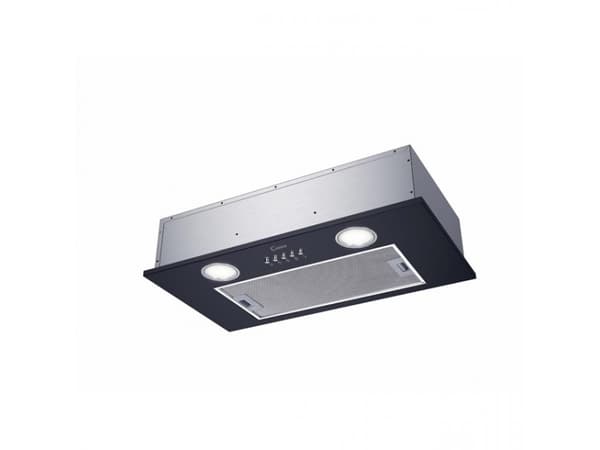 Candy CBG625/1N - Panser - hvelv - bredde: 52 cm - dybde: 28 cm - uttrekking og resirkulering - black and metallic finish