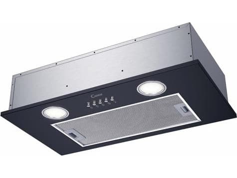 Candy CBG625/1N - Panser - hvelv - bredde: 52 cm - dybde: 28 cm - uttrekking og resirkulering - black and metallic finish