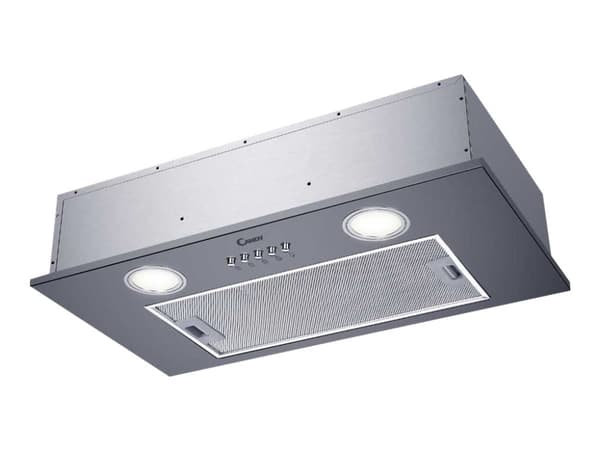 Candy CBG625/1X - Panser - hvelv - bredde: 52 cm - dybde: 28 cm - uttrekking og resirkulering - sølv Sølv