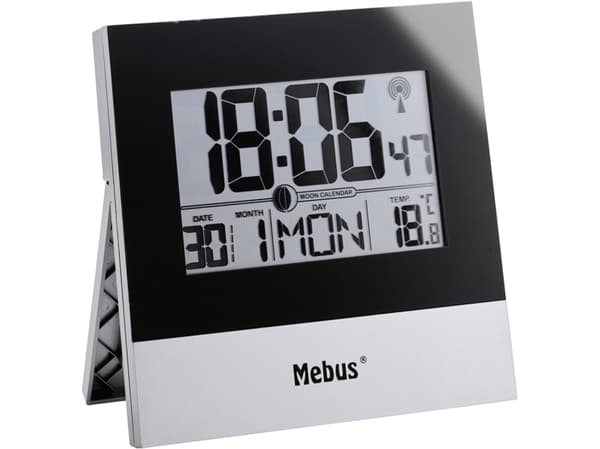 Mebus vekkerklokke, termometer, klokke (41787)