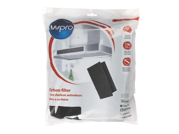 Whirlpool UCF 017, Filter till spiskåpa, Svart, Whirlpool