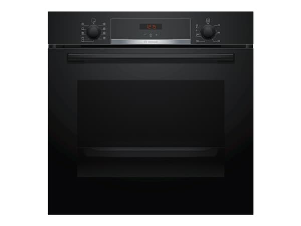 Bosch Serie 4 HBA534EB0, Keskikokoinen, Sähköuuni, 71 L, 71 L, 50 - 275 °C, 275 °C musta