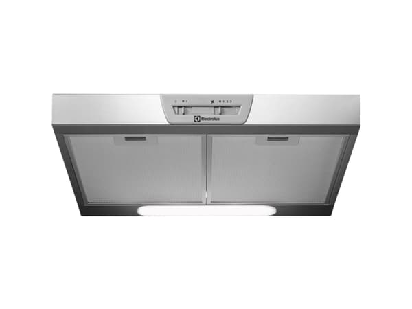 Electrolux LFU216X - Panser - standard - bredde: 59.8 cm - dybde: 51 cm - ekstraksjon og resirkulasjon (-) - rustfritt stål