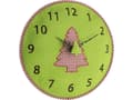 Miniatyrbild 1 av 2: TFA Dostmann 60.3025.04 kvarts väggklocka 330 mm x 40 mm grönt