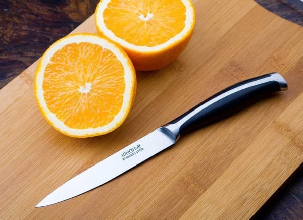 KingHoff STÅL UTILITY KNIVE KINGHOFF KH-3427 12cm