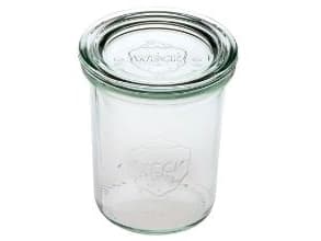 Patentglas Weck 160 ml Ø6.8x8 cm uden Låg Glas