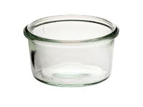Patentglas Weck 370 ml Ø10.8x6.9 cm uden Låg Glas,stk
