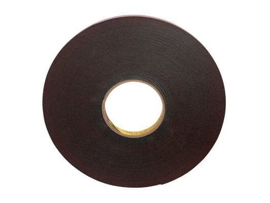 3M 5952 F, Monteringstejp, Röd, 33 m, inomhus, Inomhus & utomhus, Akryl, Glas, Metall, Plast