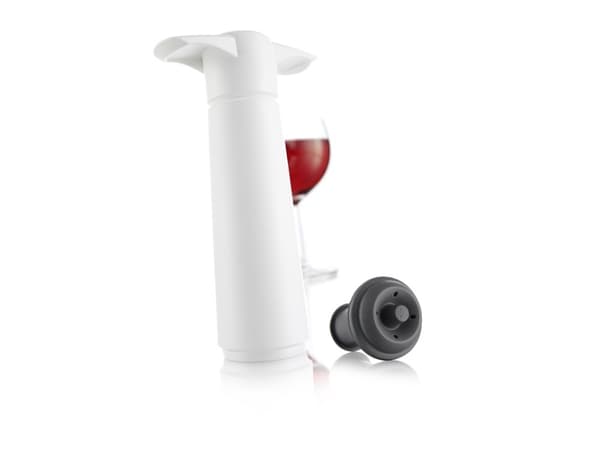 Vacuvin® Wine Saver Blister + 1 x Vinprop - Hvit