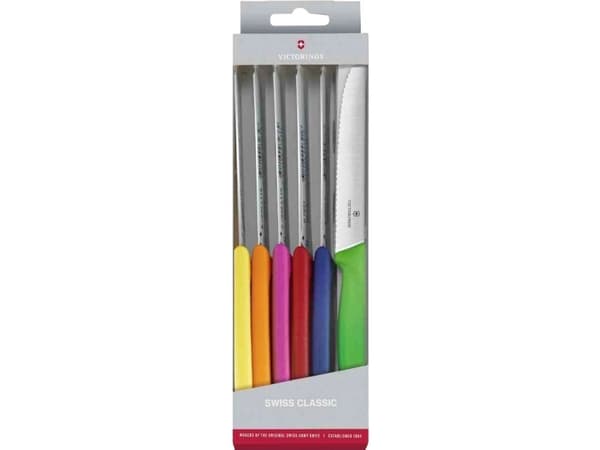 Victorinox SwissClassic 6.7839.6G, Bordkniv, Konstruert i én del, 11 cm, Rustfritt stål, Rustfritt stål, Polypropylenkopolymer (PPC)