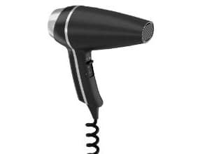 Hårtørrer Clipper 1400W 275x100x305mm 6 indstillinger Plast Sort,stk