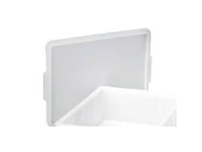 Låg Til Plastkasse CB 13/23 ltr L42xB23xH1cm HDPE Hvid,stk