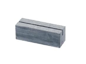 Kortholder Genware 90x90x30 mm Skifer,1 stk