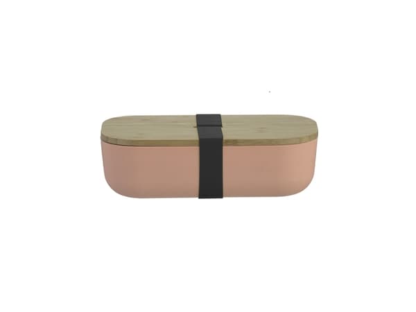 Typhoon Lunchlåda Bamboo TYPHOON® - 5,8x20x10,8cm - Bambu fiber - PP - Rosa