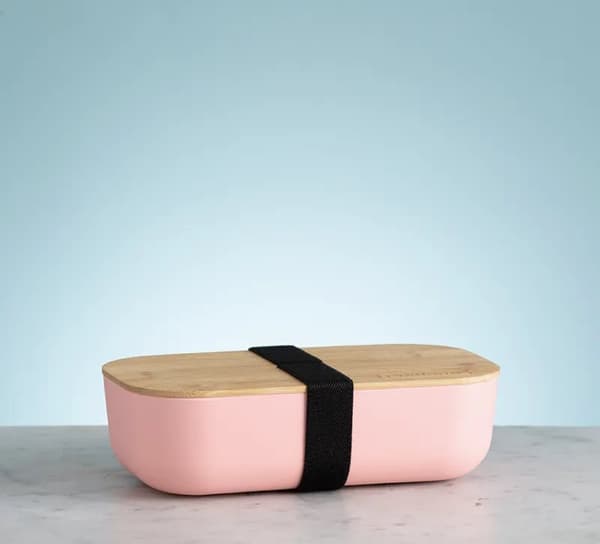Typhoon Lunchlåda Bamboo TYPHOON® - 5,8x20x10,8cm - Bambu fiber - PP - Rosa