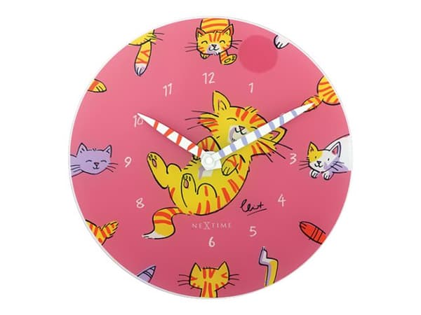 Nextime Tickle My Tummy - Klokke - kvarts - veggmonterbar - 30 cm
