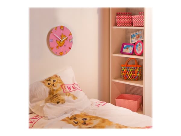 Nextime Tickle My Tummy - Klokke - kvarts - veggmonterbar - 30 cm