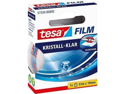 TESA 57330, 33 m, Gjennomsiktig, 19 mm, 1 stykker
