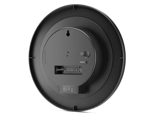 Braun BC06B-DCF, Vägg, Quartz clock, Circel, Svart, Klassisk, AA
