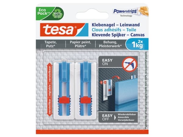 tesa 77778 Erilaiset kiinnitysmateriaalit Valkoinen