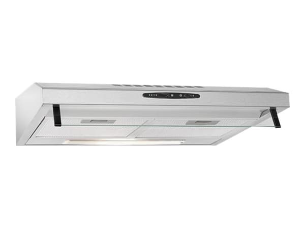 Bomann DU 623.3 - Kåpa - standard - bredd: 60 cm - djup: 50 cm - utsug och återcirkulering (-) - inoxLook Rostfritt stål