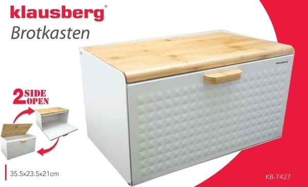 Klausberg brödlimpa av bambustål (KB-7427)