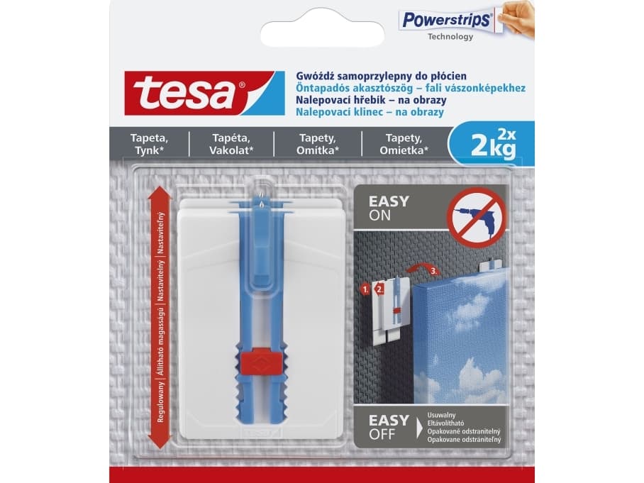 Tesa adhesive nail for tesa canvas paintings 2x2kg (77779-00007-00)