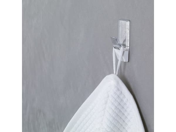 Tesa Powerstrips selvklebende krok gjennomsiktig og hvit 2 stk. (H5881104)
