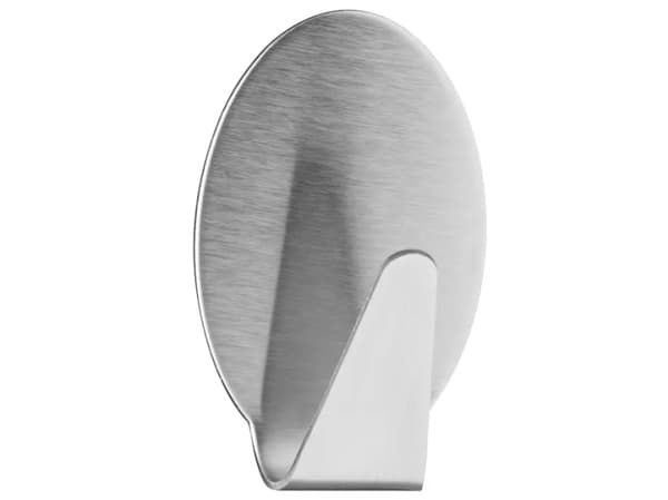 TESA 66611-00000-00, inomhus, Universalkrok, Rostfritt stål, Rostfritt stål, Självhäftande remsa, Glas, Plast, Trä