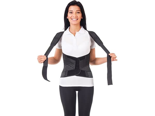 TOROS-GROUP Unisex korsett Lux svart s. 2 (656PR-2)