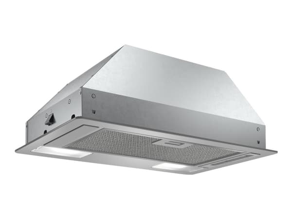 Bosch Serie | 2 DLN53AA70 - Panser - hvelv - Nisje - bredde: 49.3 cm - dybde: 25.7 cm - uttrekking og resirkulering - med intern motor - antrasitt Rustfritt stål
